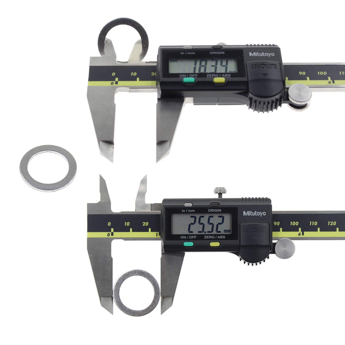 Motoall 20Pcs Transmission Fluid Drain Washer Drain Plug Crush Washer For Honda Accord Pilot Acura Civic Odyssey Crv Element Rep