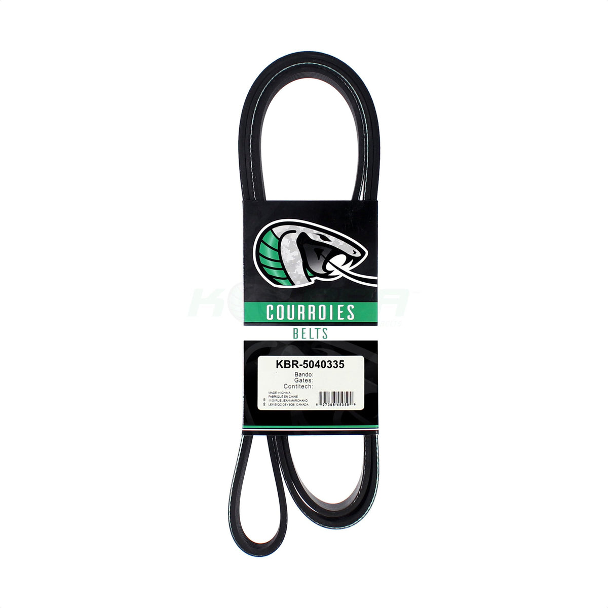 Kobra Serpentine Belt Kbr-5060463 Replacement For Honda Accord Infiniti G35 Nissan Acura Pathfinder 350Z Tl Fx35 M35 Cl Qx4