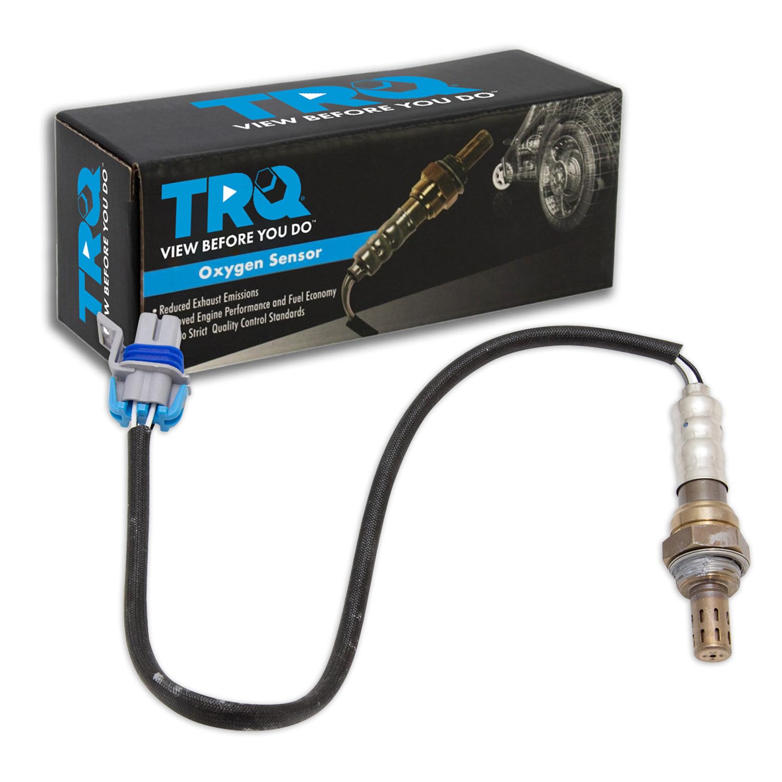Trq Osa61746 Heated Oxygen O2 Sensor Downstream Compatible With Chevrolet Avalanche Camaro Caprice Corvette Equinox Impala Malib