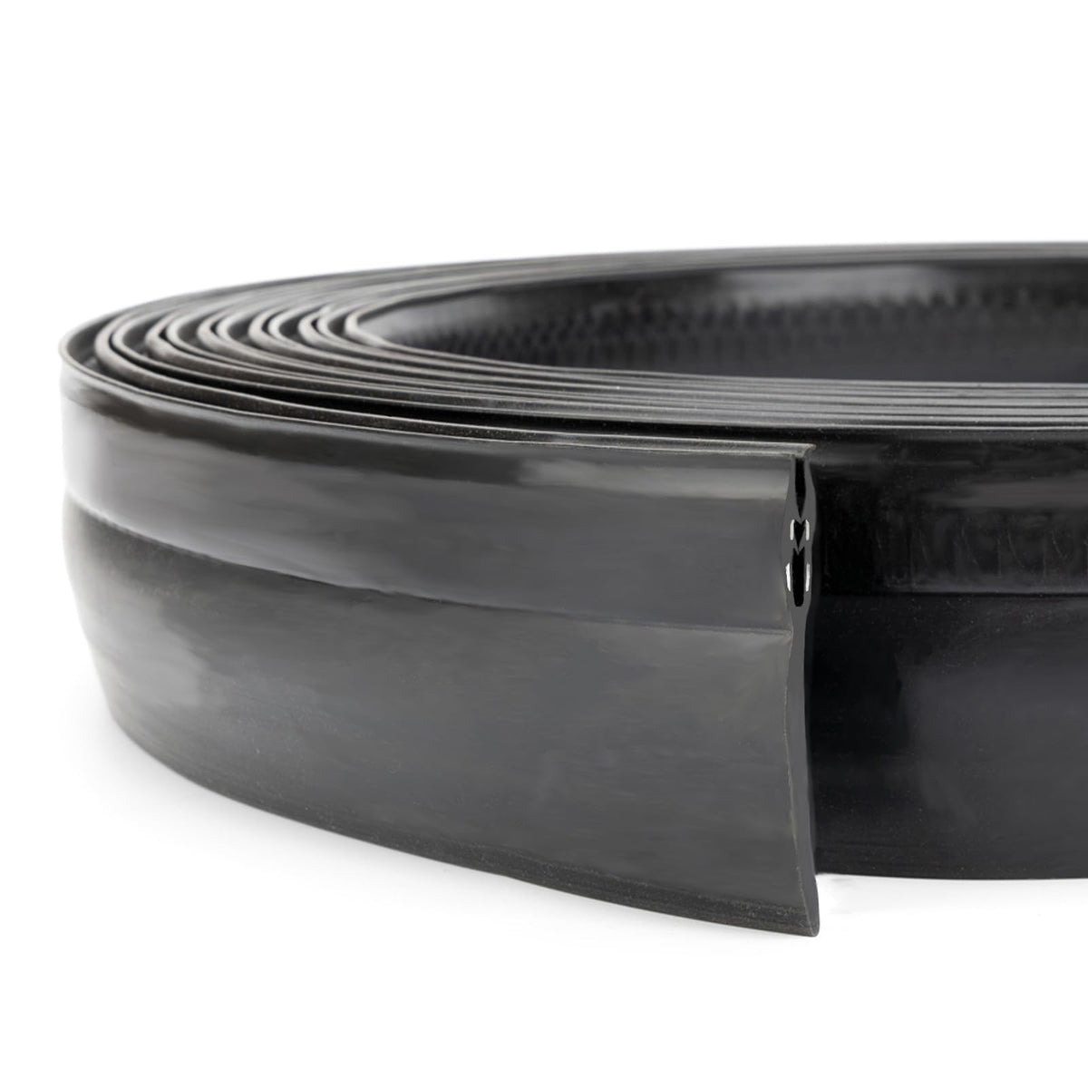Qagea 018-546 Rv Slide Out Clip Rubber Seal Weather Stripping With 2 Wiper Is Suitable For Rv Camper Door Window Channel (15 Ft)