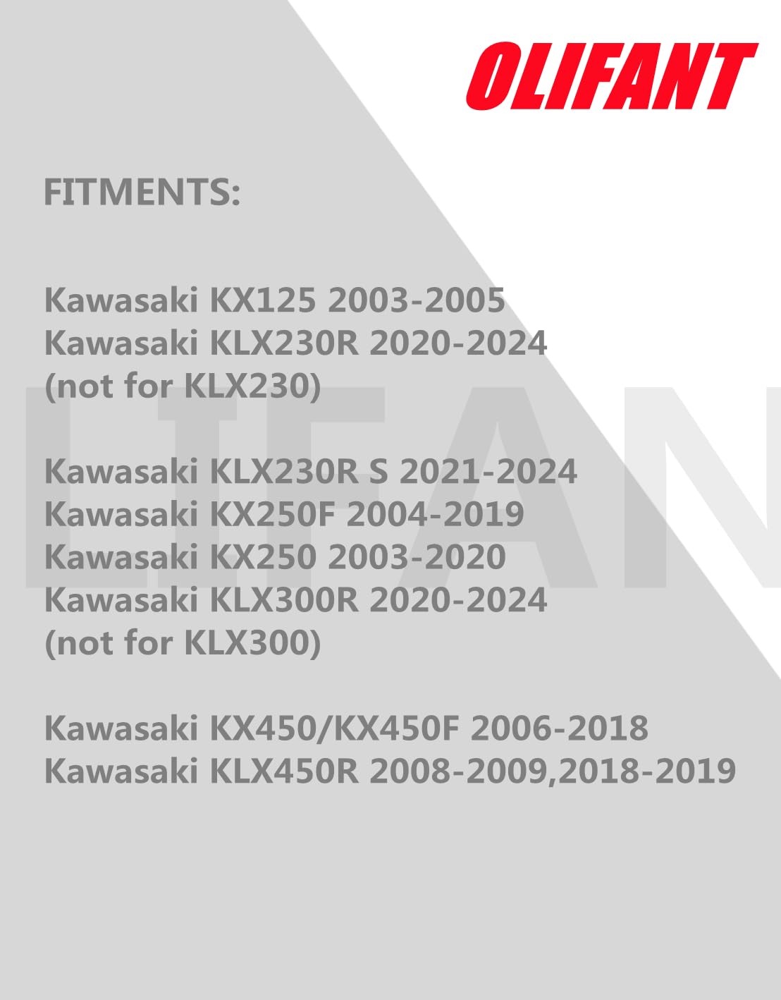 Rear Brake Master Cylinder For Kawasaki KX250F 2004-19 / KX450F 2006-18 / KLX450R KX250 KX125 KLX230R KLX300R 43015-0142 43015-0