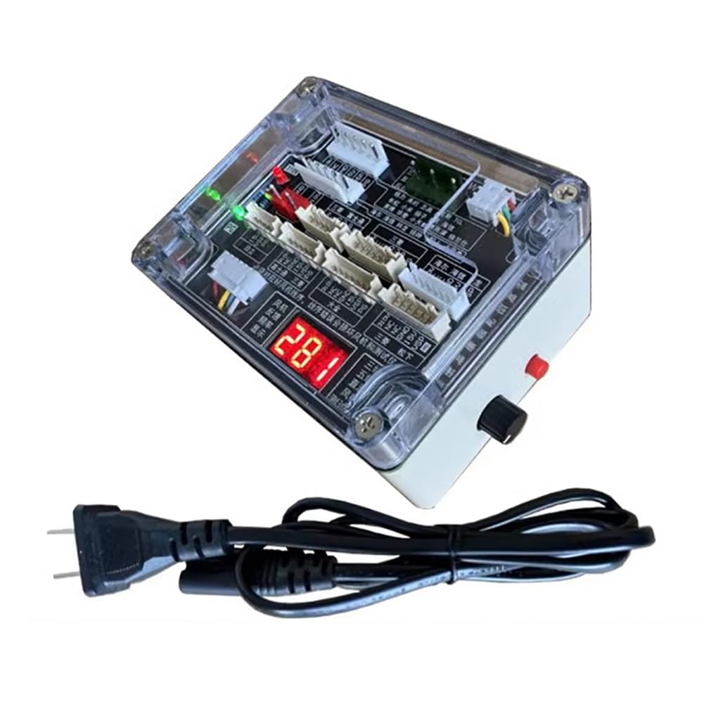 Wooswen Short-Circuit Protection Air Conditioner 3-Wire/5-Wire DC Fan Motor Tester-Speed Adjustment for HVAC Motor Diagnostic