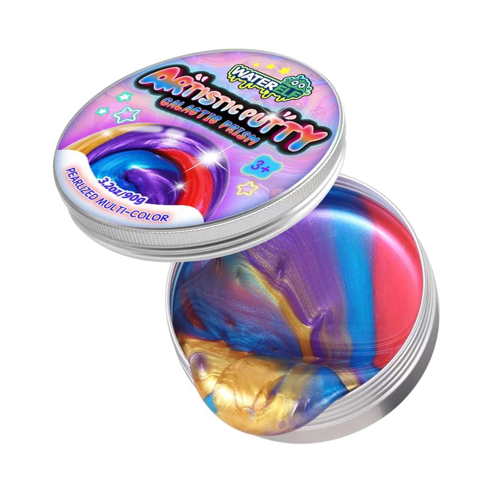 Waterelf Sensory Putty Multi-Color, Non-Toxic Stress Relief Putty, Non-Sticky Creative School Opening Season Fidget Putty Toy Fo