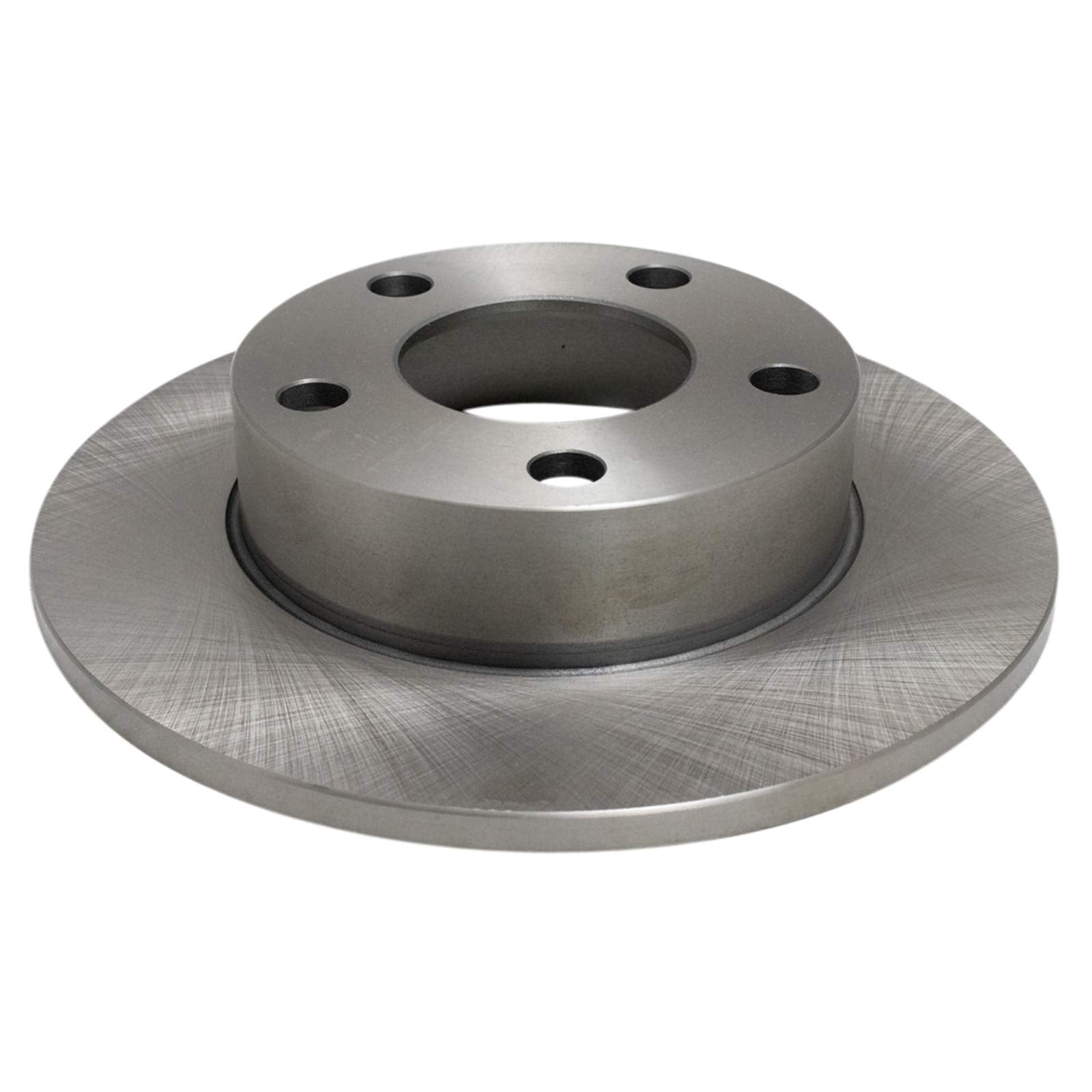 Trq Rear Brake Pad & Rotor Kit Brake Pads Brake Rotor Semi-Metallic Compatible With 2002 Audi A4 Quattro S4