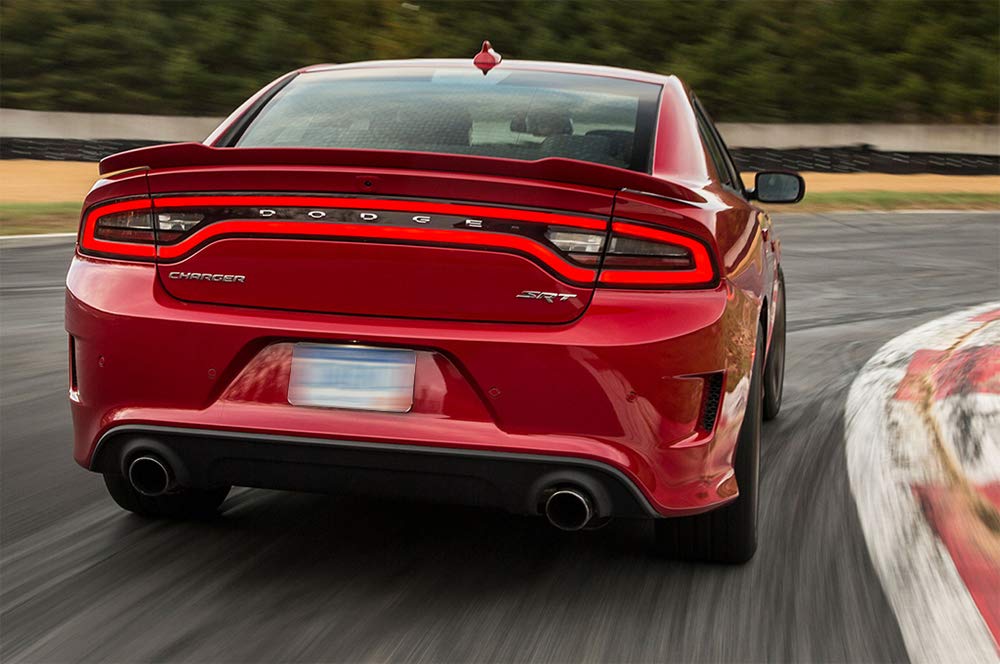 Modifystreet For 2015-2018 Charger Factory Style Trunk Flush Mount Rear Trunk Spoiler Wing