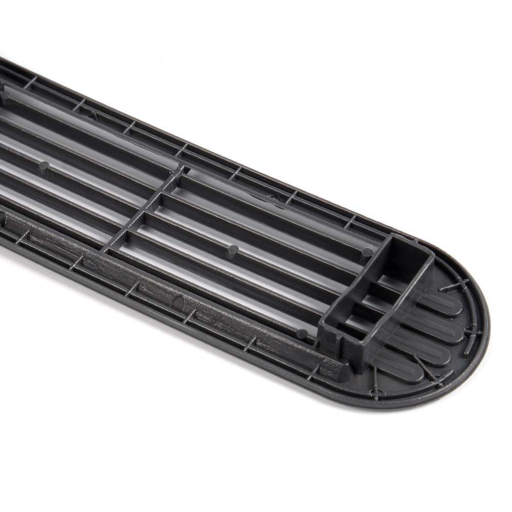 G-PLUS Grey Grille Panel Graphite Defrost Vent Cover Grill Compatible with Chevy Blazer S10/GMC Jimmy Oldsmobile 1998-2004 SUV P