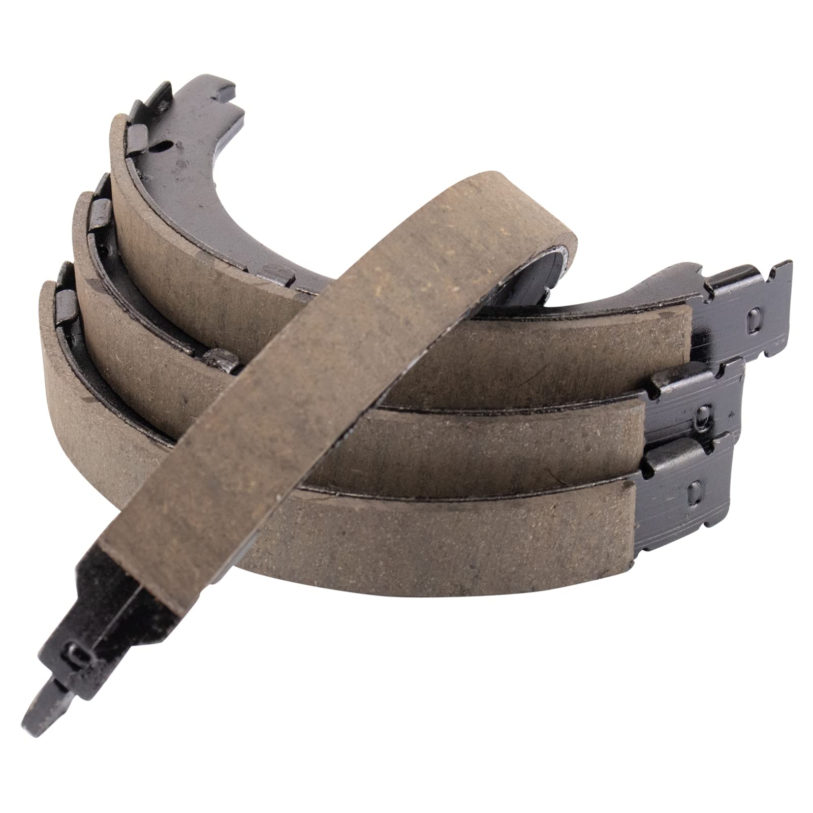 Trq Rear Brake Pad & Rotor Kit Brake Pads Brake Rotor Parking Brake Shoe Set Ceramic Compatible With 2017 Gmc Acadia