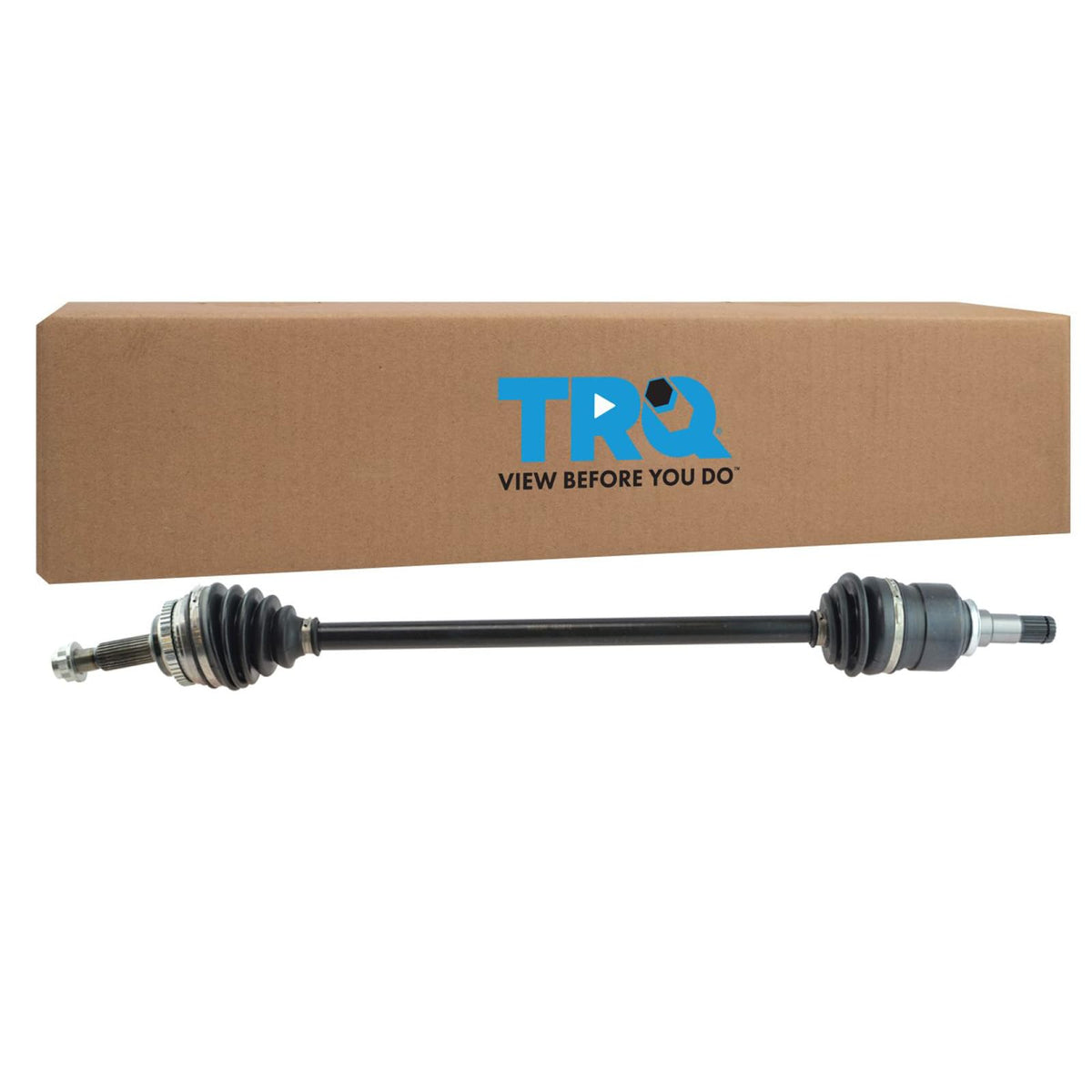 Trq Front Right Cv Axle Shaft Assembly Passenger Side Compatible With 2004-2009 Toyota Prius