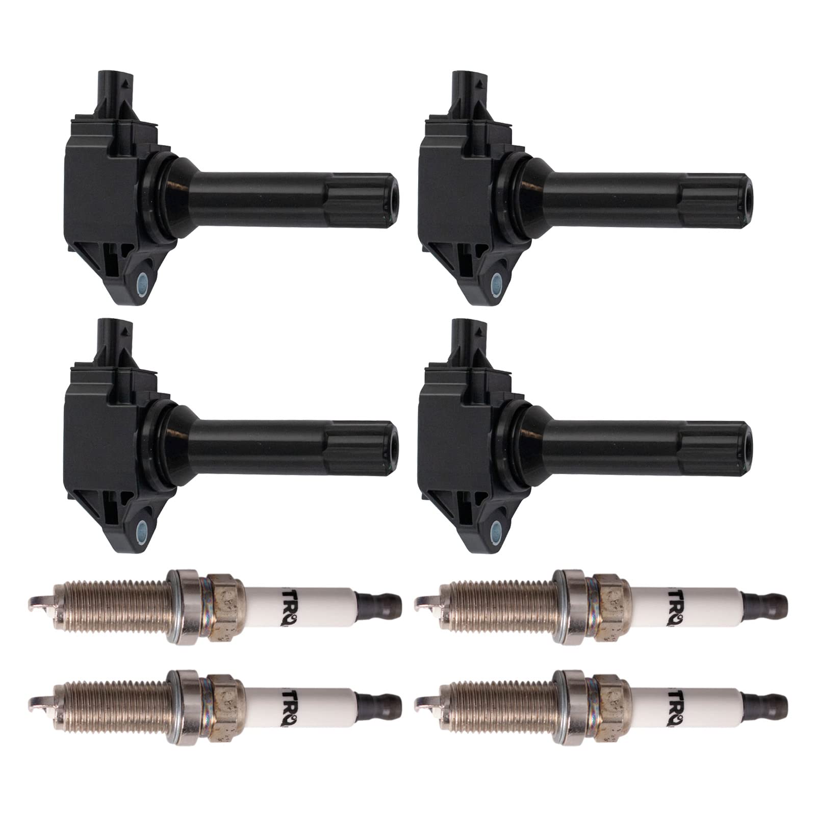 Trq Ignition Kit Ignition Coil Spark Plugs Compatible With 2014-2016 Subaru Forester 2013-2015 Impreza 2013-2014 Legacy Outback