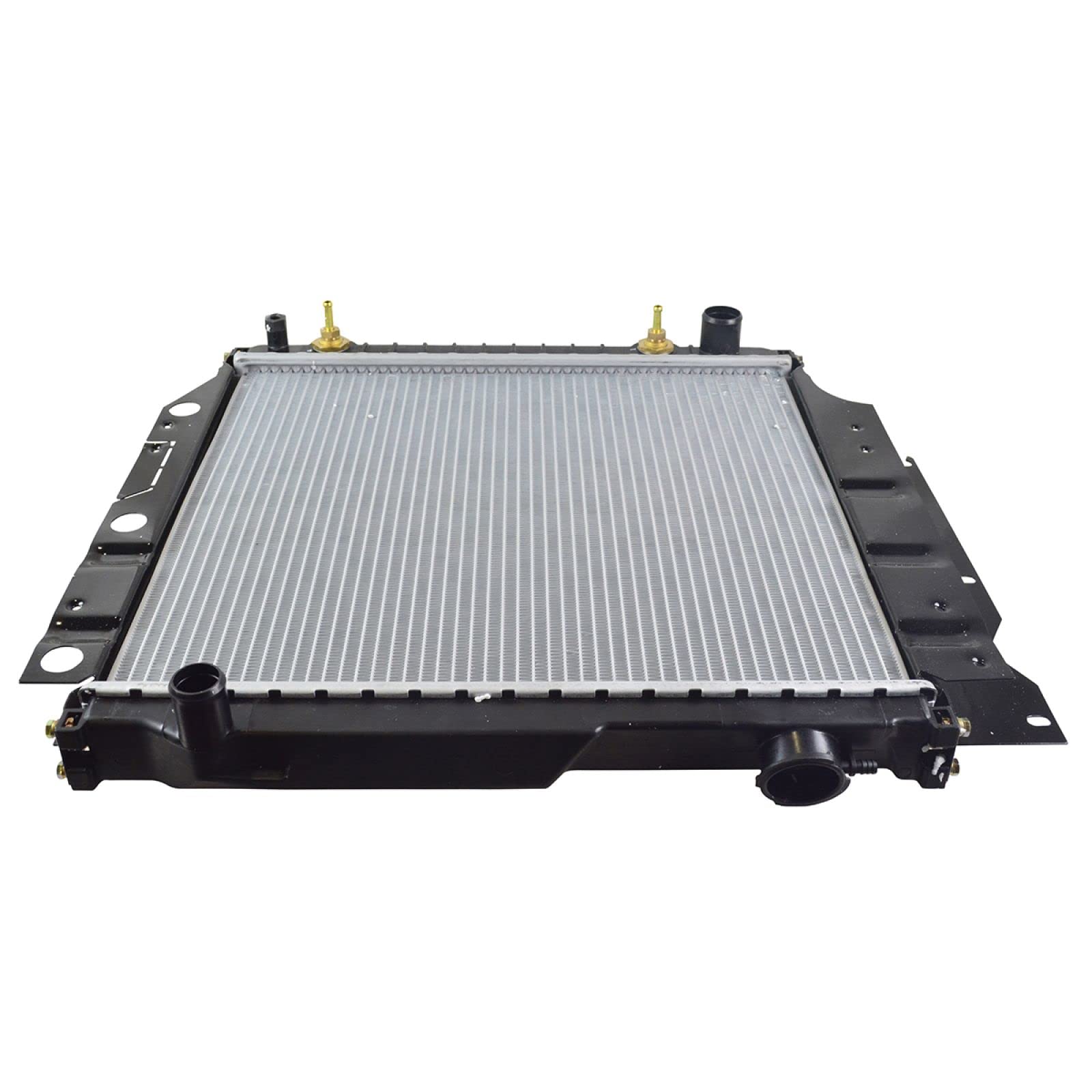 Trq Radiator Assembly Aluminum Core Compatible With 87-95 Jeep Wrangler Ch3010211 Ch3010219 Ch3010220 Ch3010221 Ch3010224 Ch3010