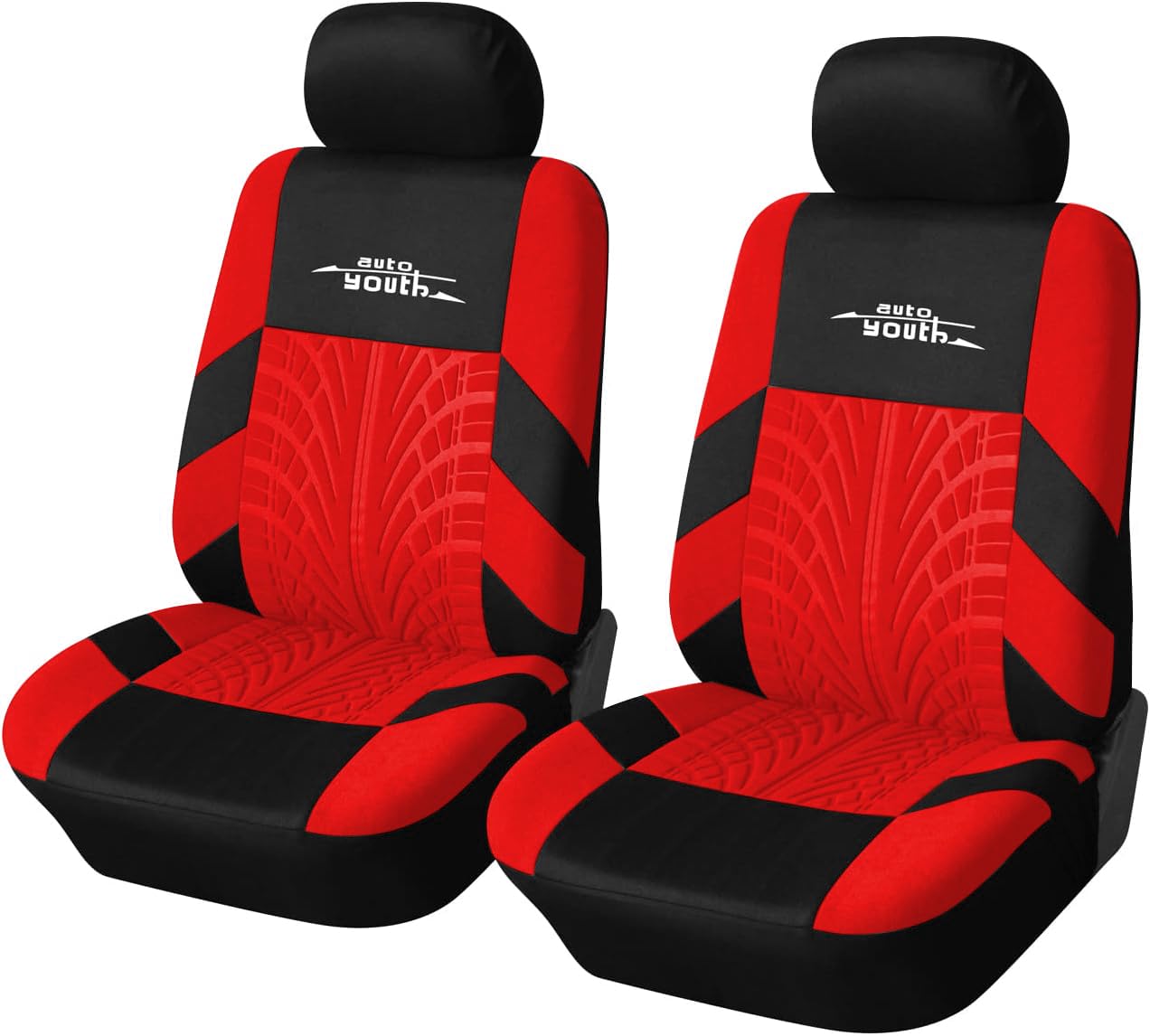 Autoyouth Car Seat Covers For Front Seats, Breathable And Washable Bucket Seat Covers For Cars, Truck, Suv, Vans Airbag Compatib