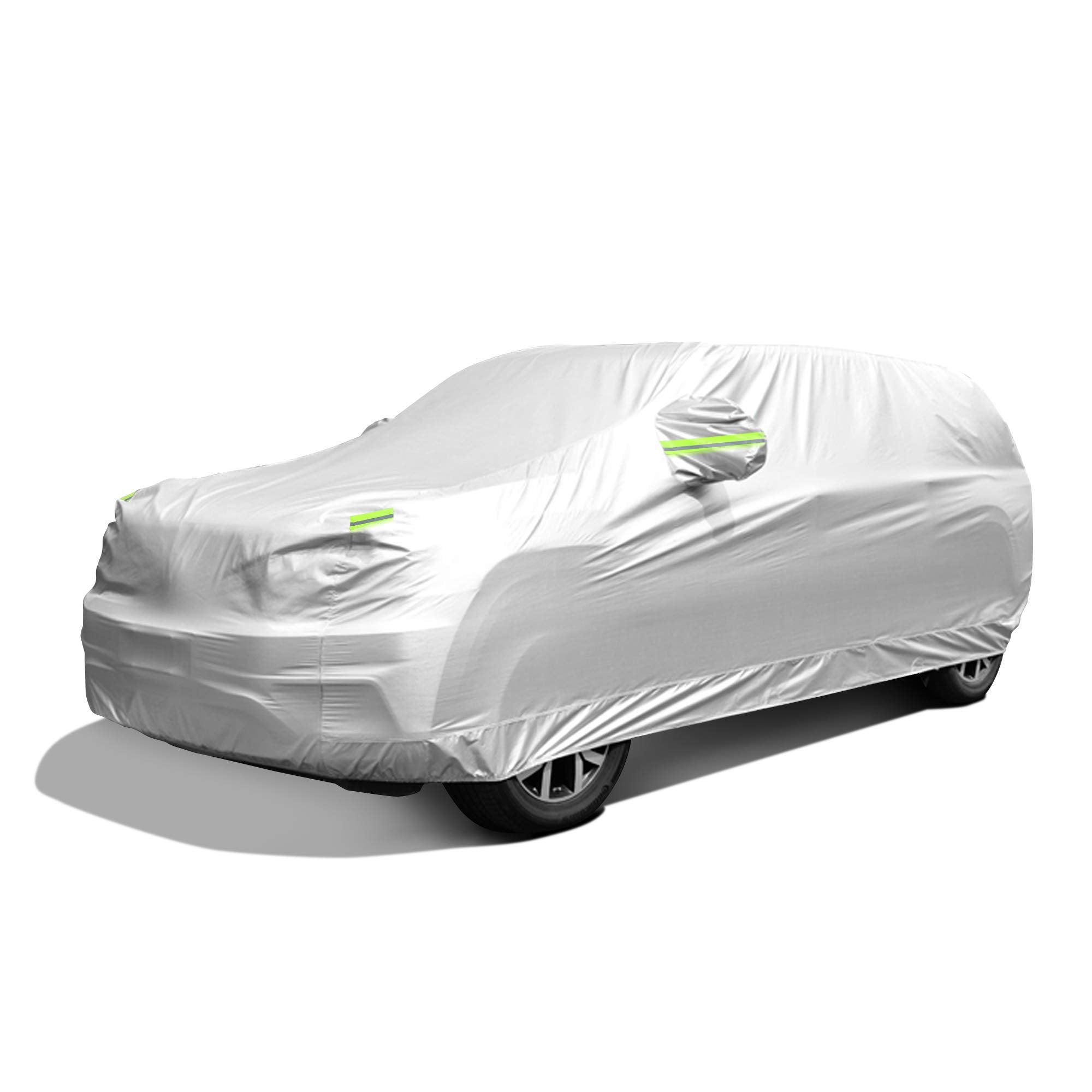 Car Cover Waterproof All Weather, Gordita Full Exterior Covers With Mirror Pocket, Outdoor Car Cover Uv Snow Rain Wind Dust All