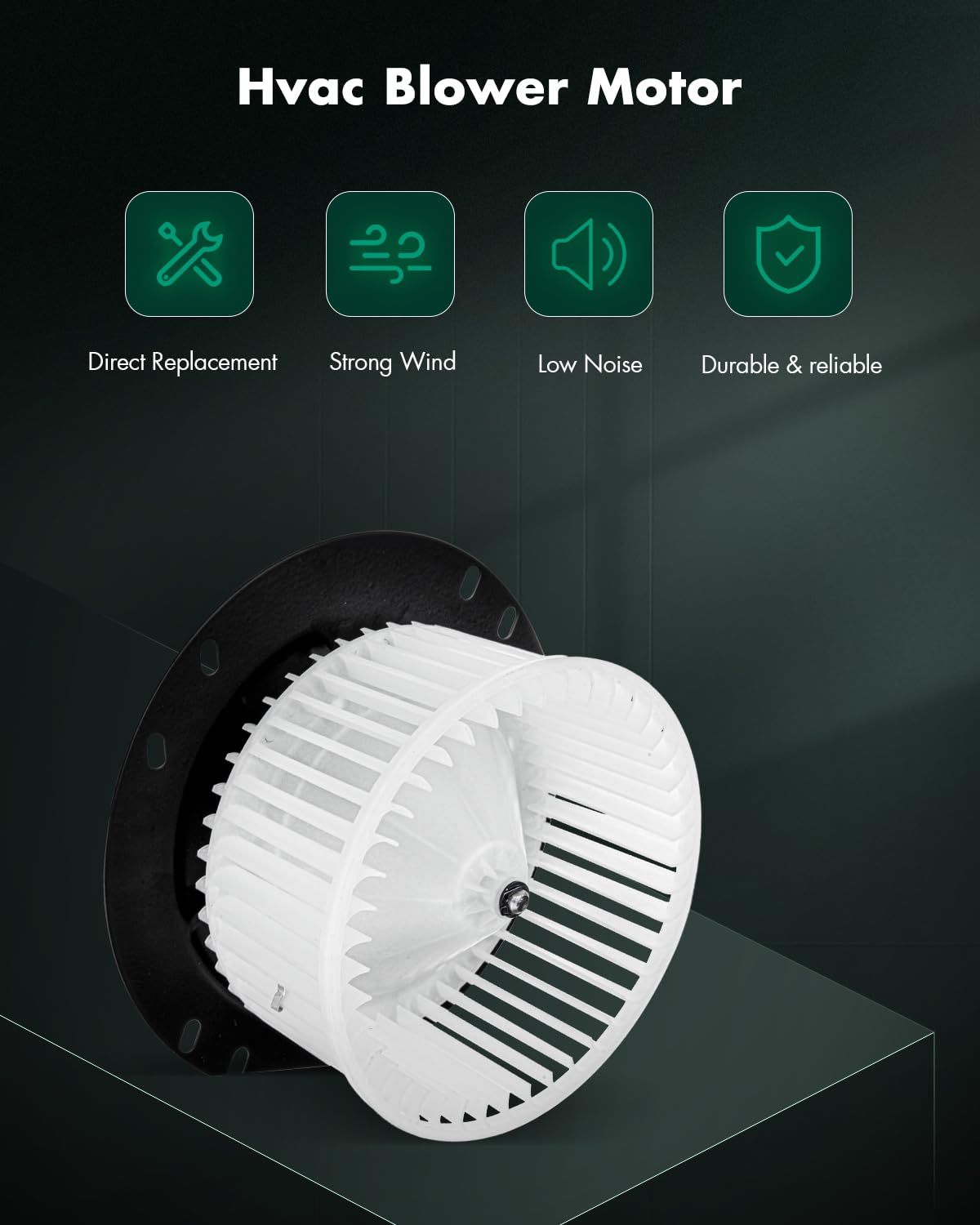 Scitoo 700220 Rear Hvac Blower Motor With Fan Cage For Ford For E-150 2008-2014,For Ford For E-250 2008-2014,For Ford For E-350