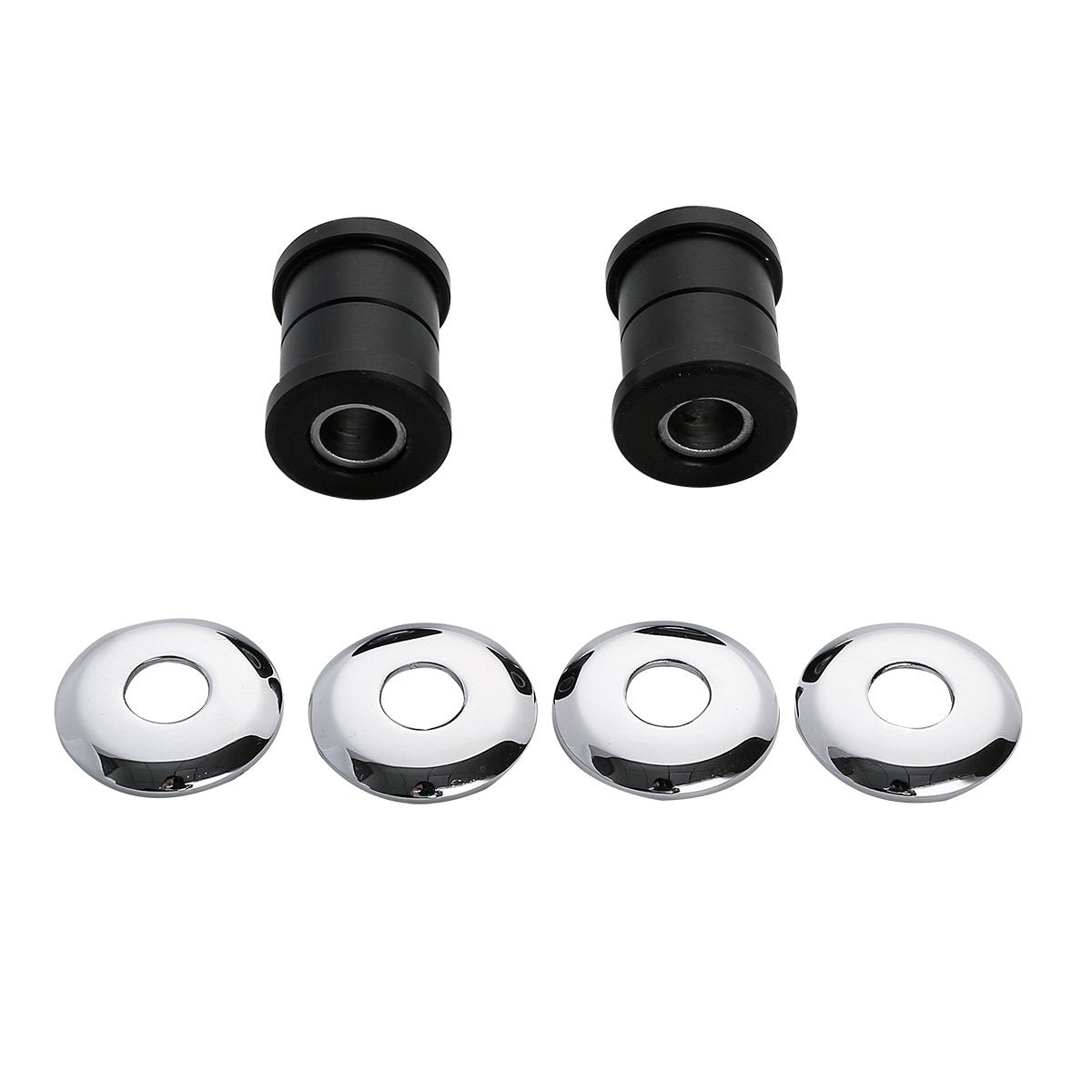 VPZMT Polyurethane Handlebar Riser Bushings Damper Kit Fits for Harley Davidson Big Twin Dyna 1973-2018, Sportster 1973-2003 (St