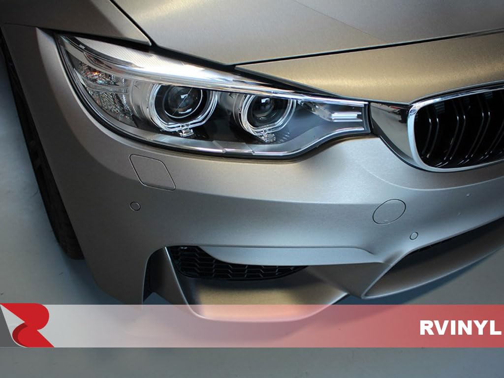 3M 2080 Br230 Brushed Titanium (5Ft X 6In) Vinyl Wrap Film Sheet With Air-Release For Cars, Trucks & More (2.5Sq Ft Roll)