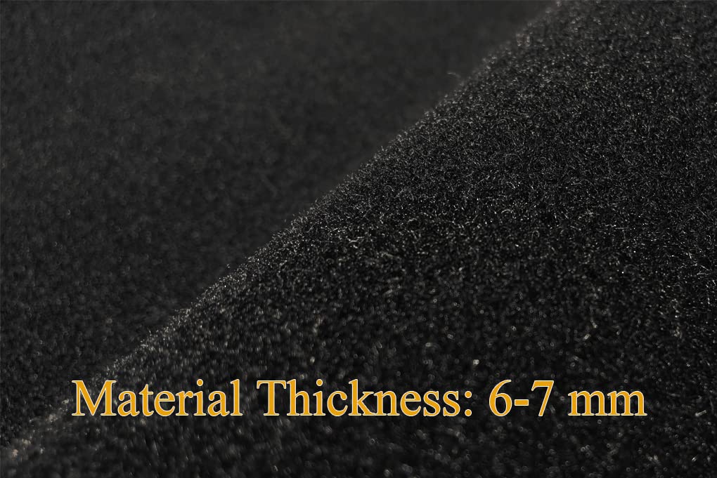 Yiz Dashboard Cover Dash Cover Mat Pad Custom Fit For Dodge Ram 1500 2500 3500 1998 1999 2000 2001 (Ram 98-01, Black)