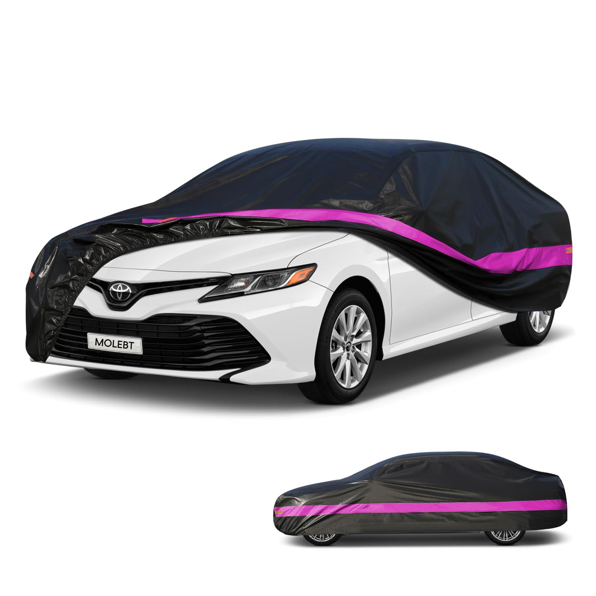 Car Cover Waterproof All Weather For Sedan, Outdoor Full Exterior Cover For Automobiles, Rain Snow Sun Uv Protection, Fit Honda
