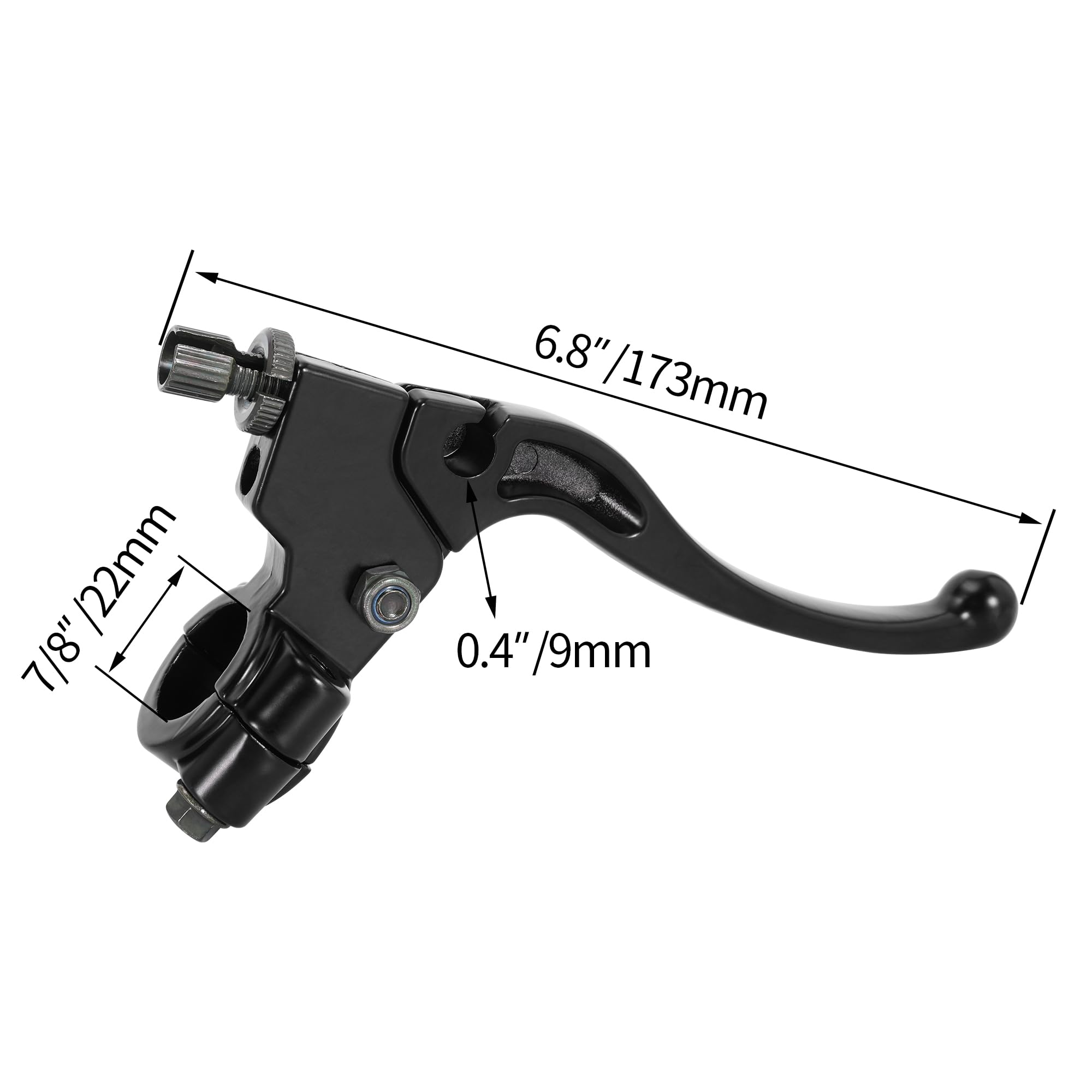 Mtatcn 7/8' Left Clutch Brake Handle Lever Perch For Kx 60 65 80 85 100 125 Kx60 Kx65 Kx80 Kx85 Kx100 Kx125 Dirt Bike Motorcycle