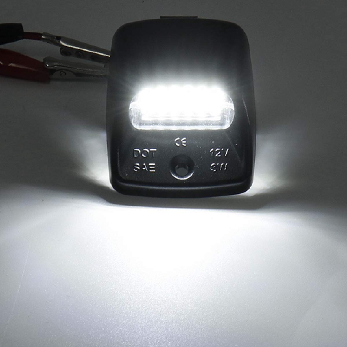 Yankok Led License Plate Lights For Toyota Tundra 2000-2013 And Tacoma 2005-2015 Pickup Truck Tag Lamps Assembly Replacement 600