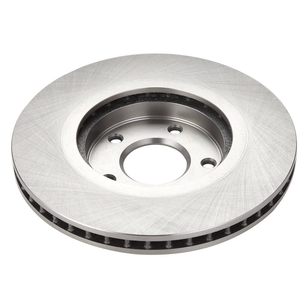 Trq Front Brake Rotors Set Vented Compatible With 2008-2013 Nissan Rogue 2014-2015 Rogue Select 2007-2012 Sentra