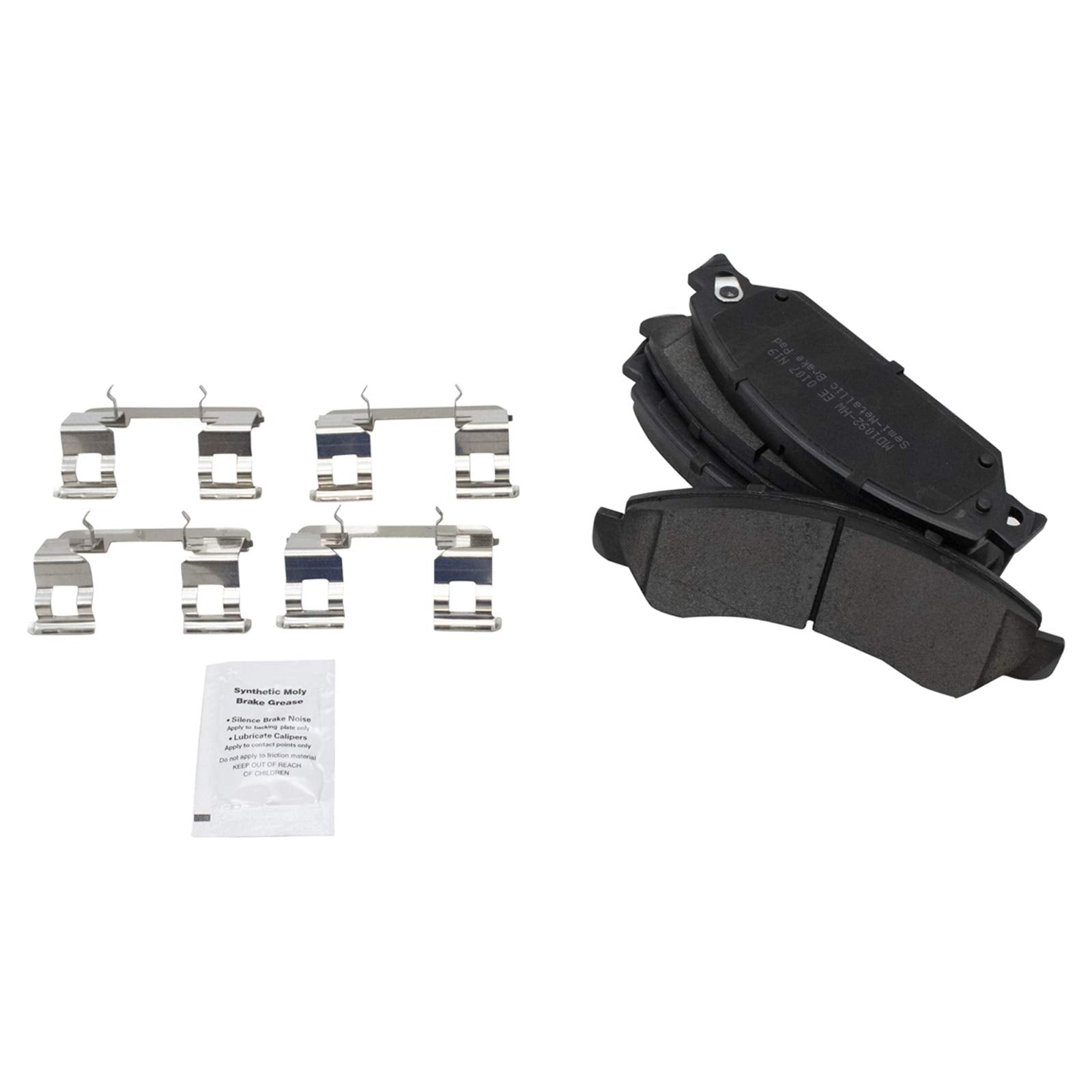 Trq Front Premium Posi Metallic Disc Brake Pads & Rotor Kit For Gm Pickup Truck Suv