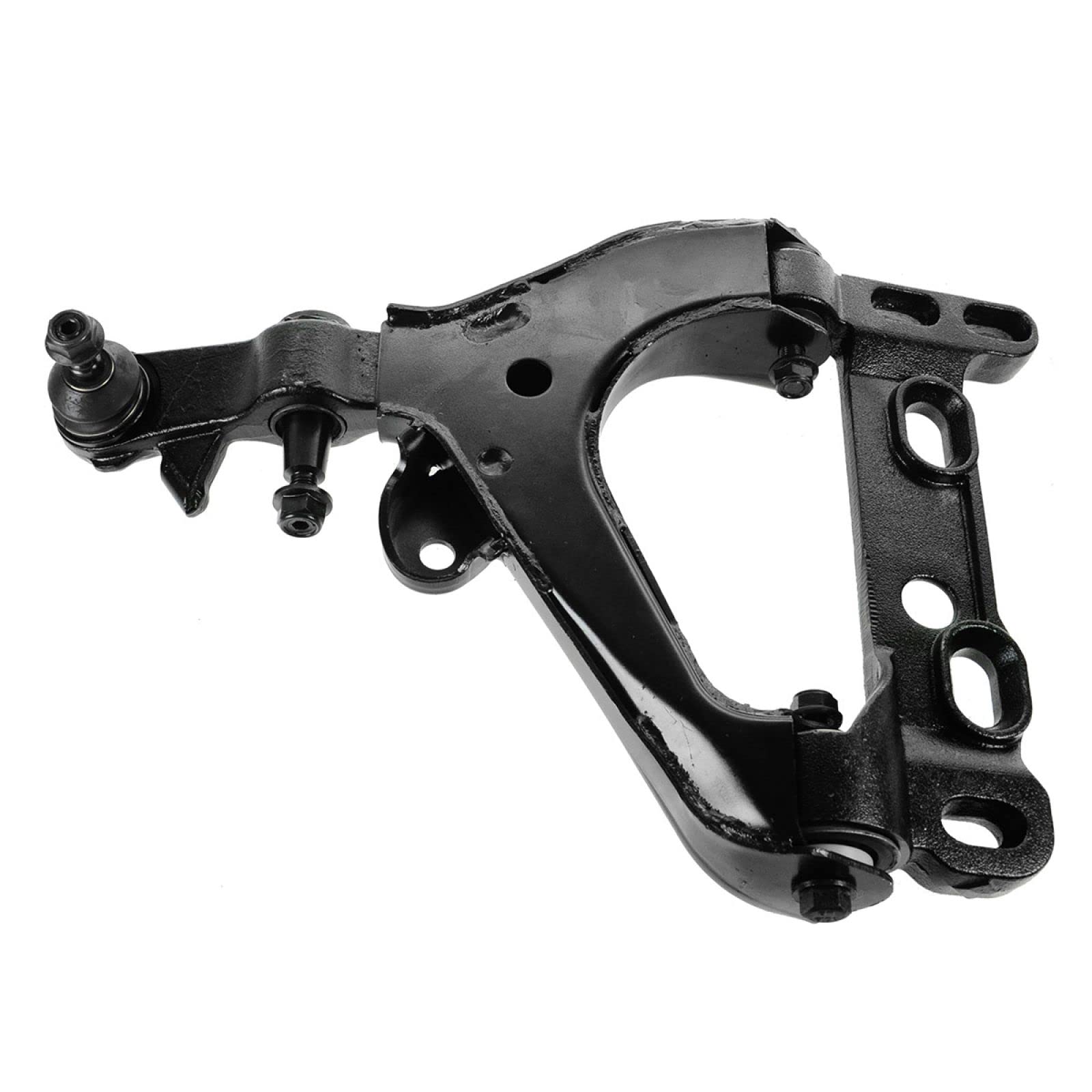 TRQ Front Upper & Lower Control Arm with Ball Joint Set Compatible with 2008-2009 Chevrolet Trailblazer GMC Envoy 2008 Isuzu Asc