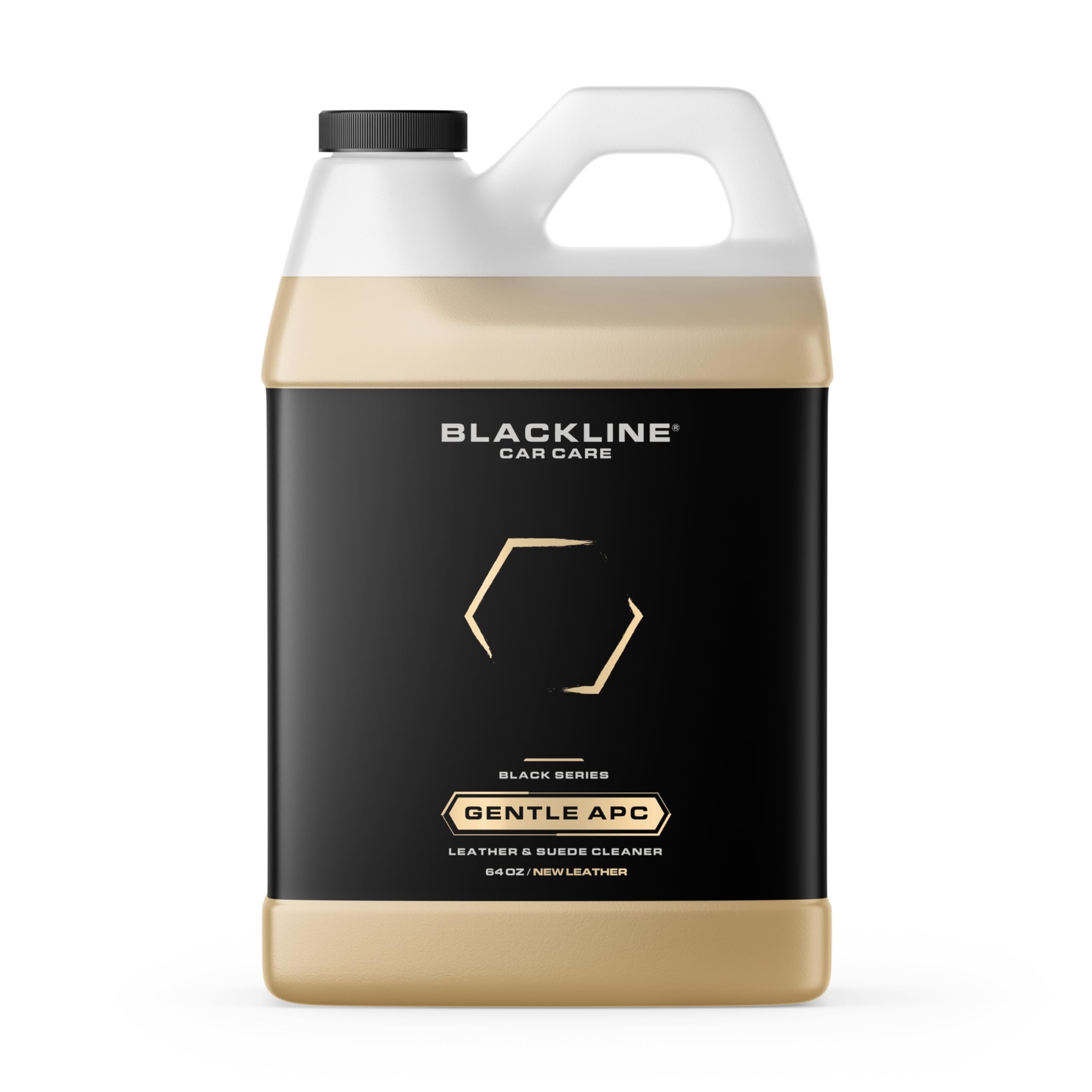 Blackline Car Care - Gentle APC - Streak free total Interior Cleaner and Protectant, Safe for Cars, Motorcycles & More. Leather 