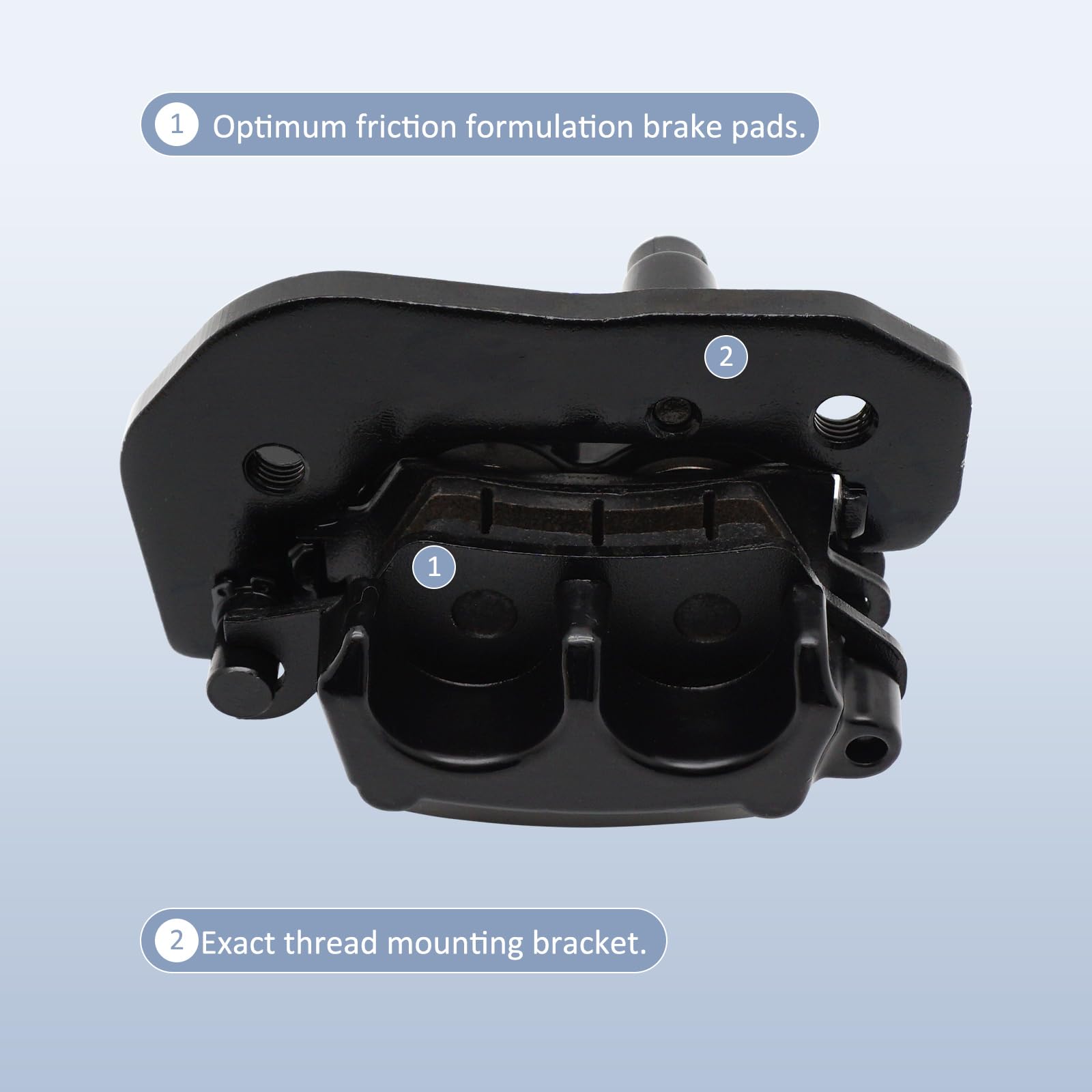 M Mati Rear Right Brake Caliper 705600859 For Can-Am Outlander 450 500 570 650 800 850 1000 Renegade 500 570 650 800 850 1000