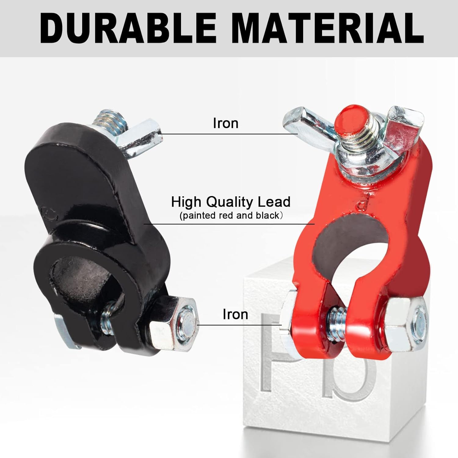 Universal Negative & Positive Battery Cable Terminals