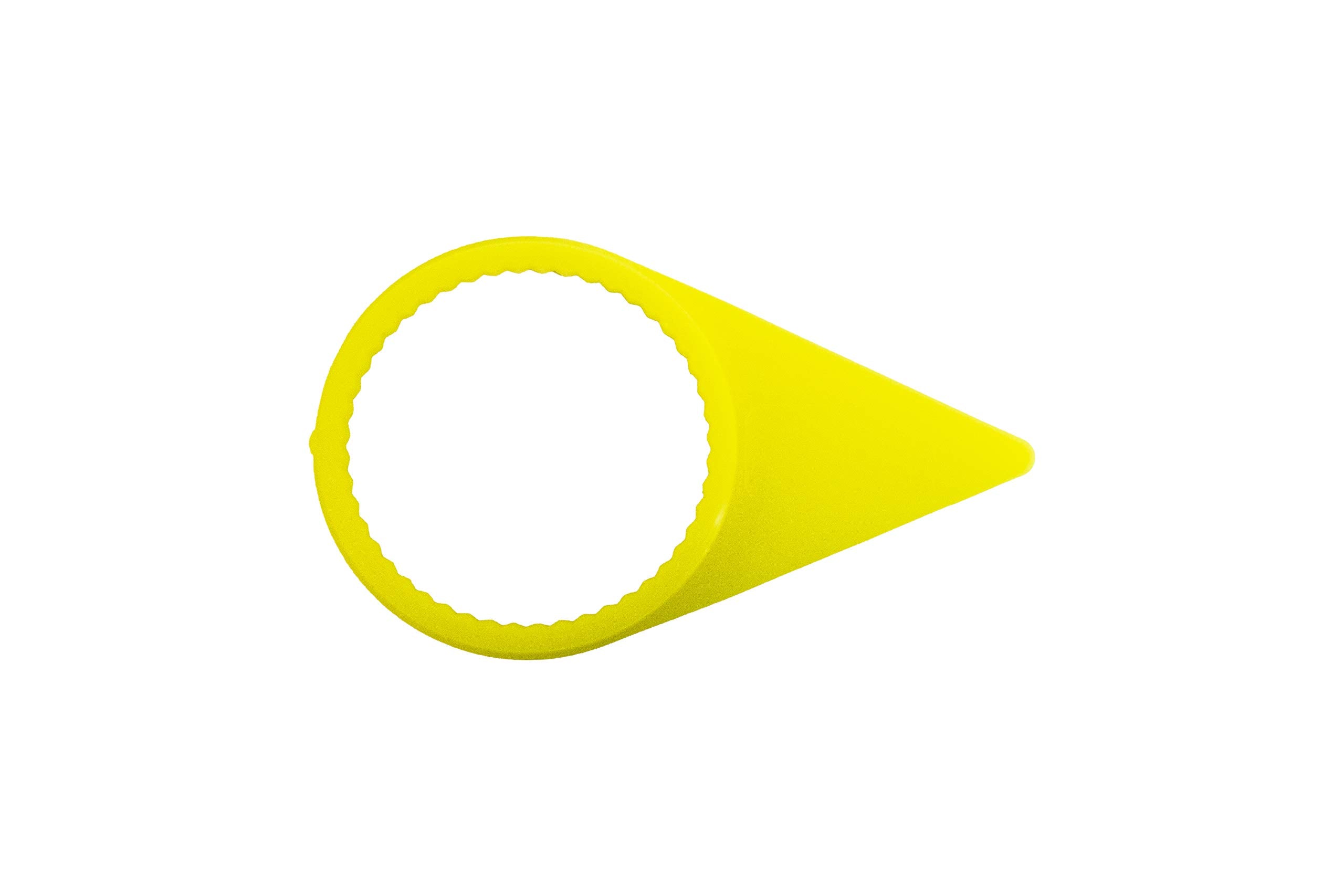 AME INTL Checkmate Loose Wheel Nut Indicator - 33MM, yellow