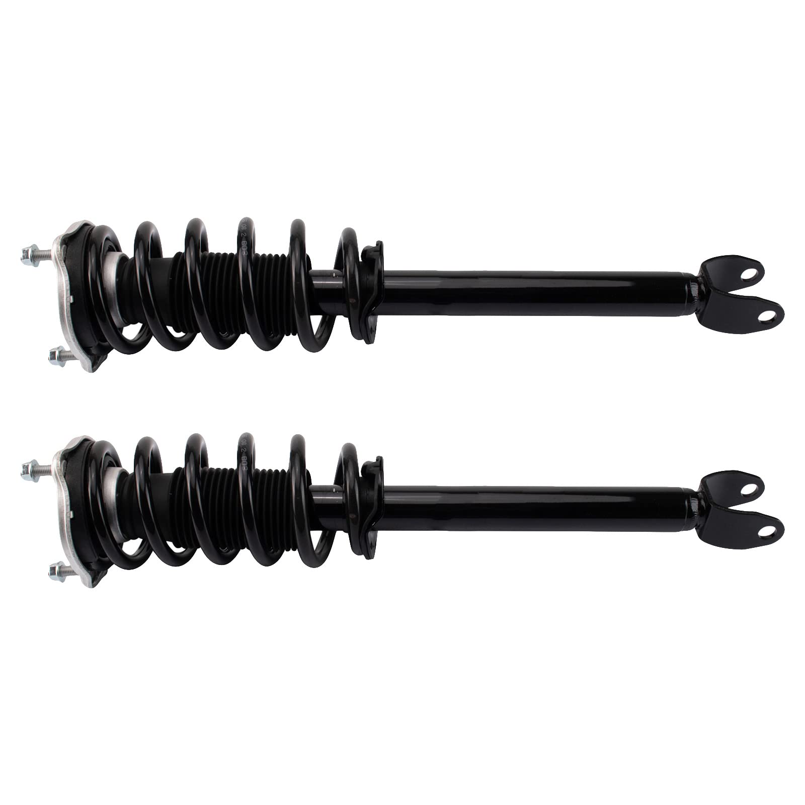 Trq Front Strut & Coil Spring Assembly Set Driver & Passenger Sides Compatible With 15-20 Mercedes-Benz C300 15-17 C63 Amg S