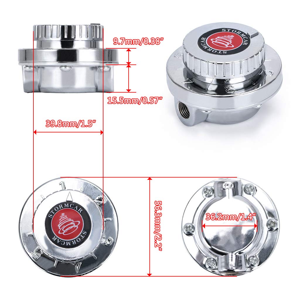Ptnhz Racing Manual Adjustable Fuel Pressure Regulator Carburettor Carb Fuel Pump Fpr