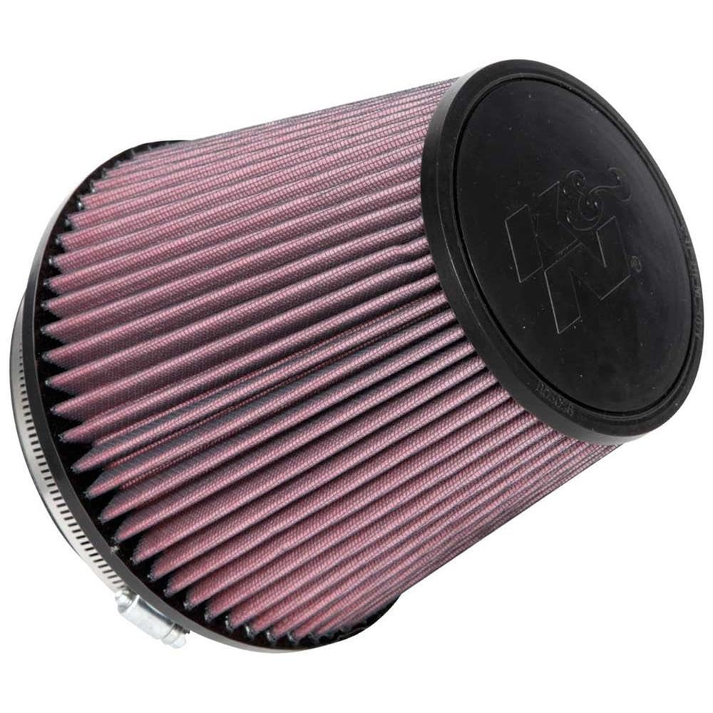 K&N High-Flow Original Lifetime Universal Clamp-On Air Filter: High Performance, Premium, Washable: Flange Diameter: 6 In, Filte