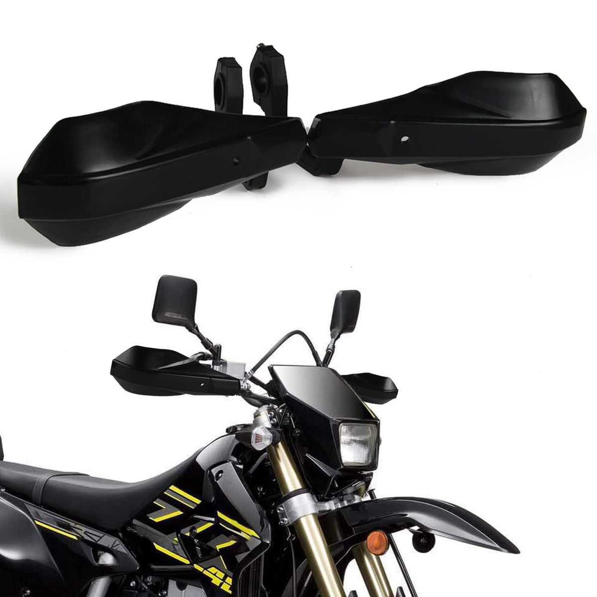 AnXin Motorcycle Handguards 7/8'' and 1 1/8'' Hand Guard Handlebar Protection Universal for SSR 125 110 140 150 Apollo RFZ 125 1