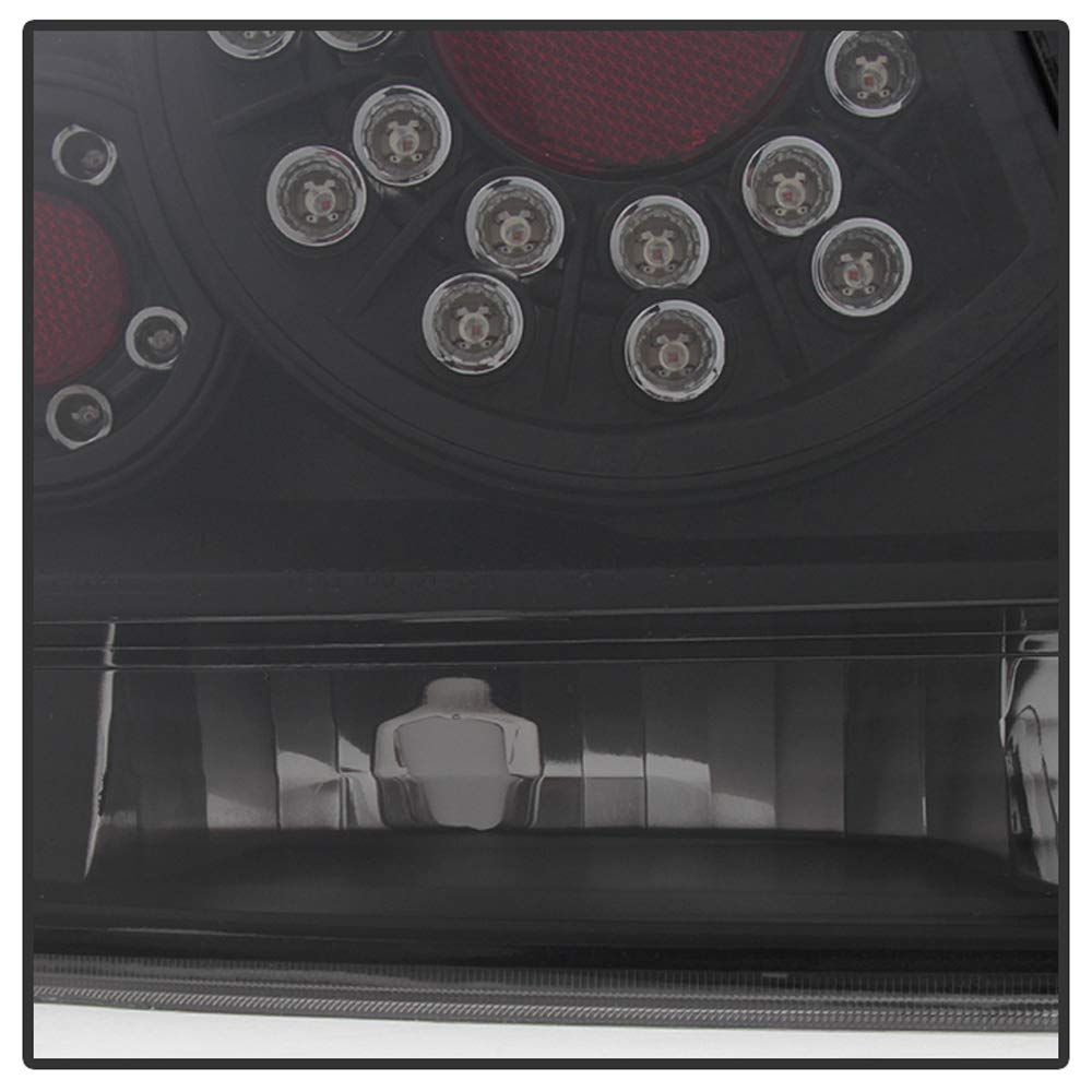 Acanii - For Black Smoked 2006-2013 Chevy Impala Led Tail Lights Brake Lamps Left+Right 06-13