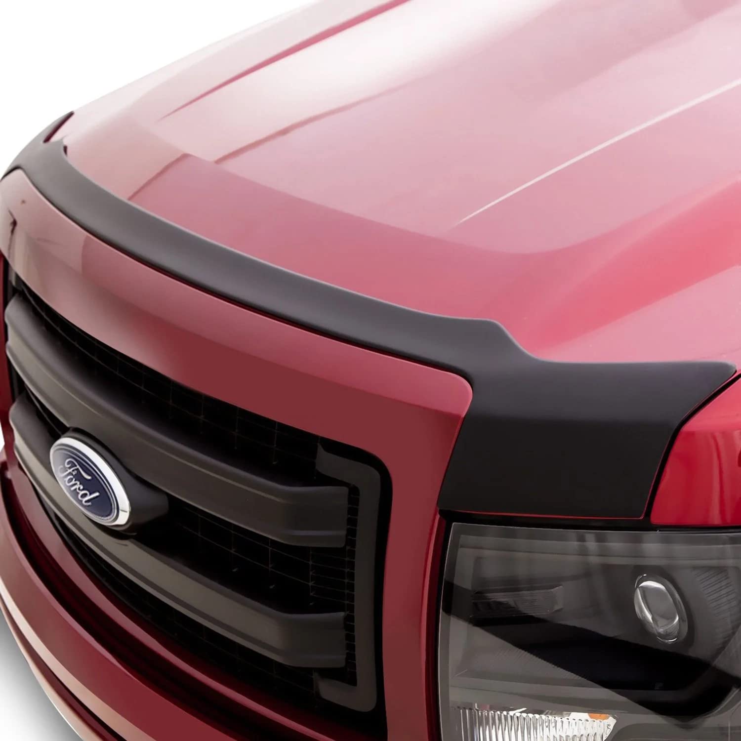 Auto Ventshade [Avs] Aeroskin Hood Protector | Fits 2021 - 2024 Ford F-150 (Excludes Tremor/Raptor), Low Profile/Flush - Chrome 