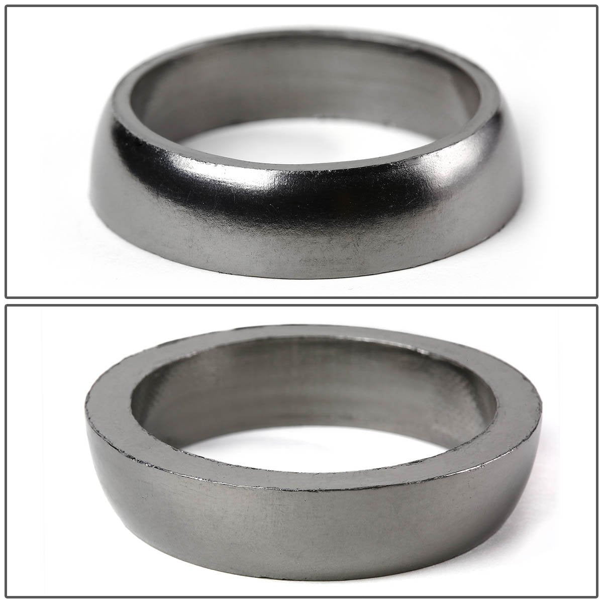 Dna Motoring Gkt-A-2-Dp-Dnt-Gpt-Kit Graphite Aluminum Gasket Plus Donut, Studs, Bolts Kit,Metallic