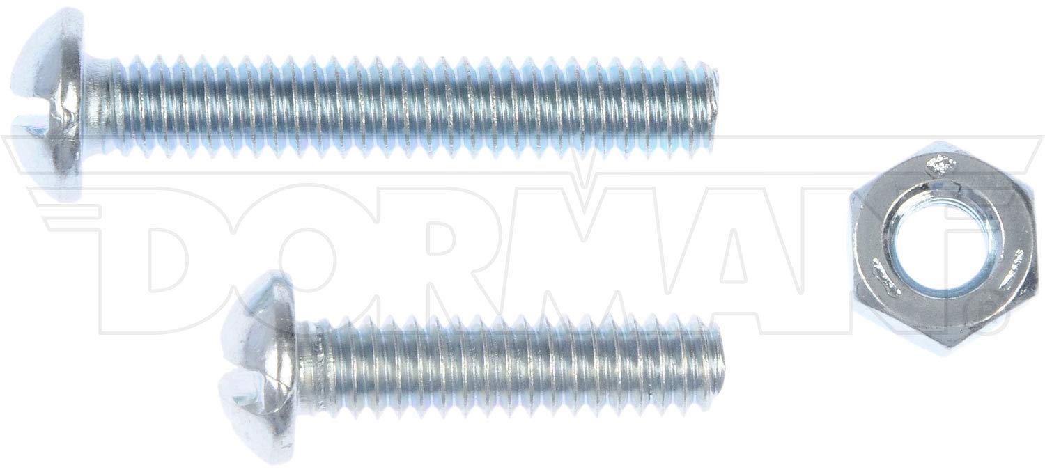 Dorman 784-610: Stove Bolt With Nuts - 1/4-20 X 1 In.- 1-1/2 In.