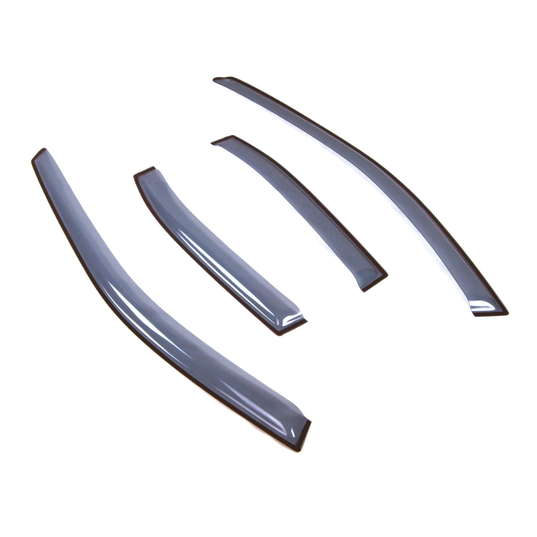 Car Window Rain Guard | Outside Mount Visors Auto Side Window Deflectors | Windows Visor Rain Shields Compatible With 1998-2001