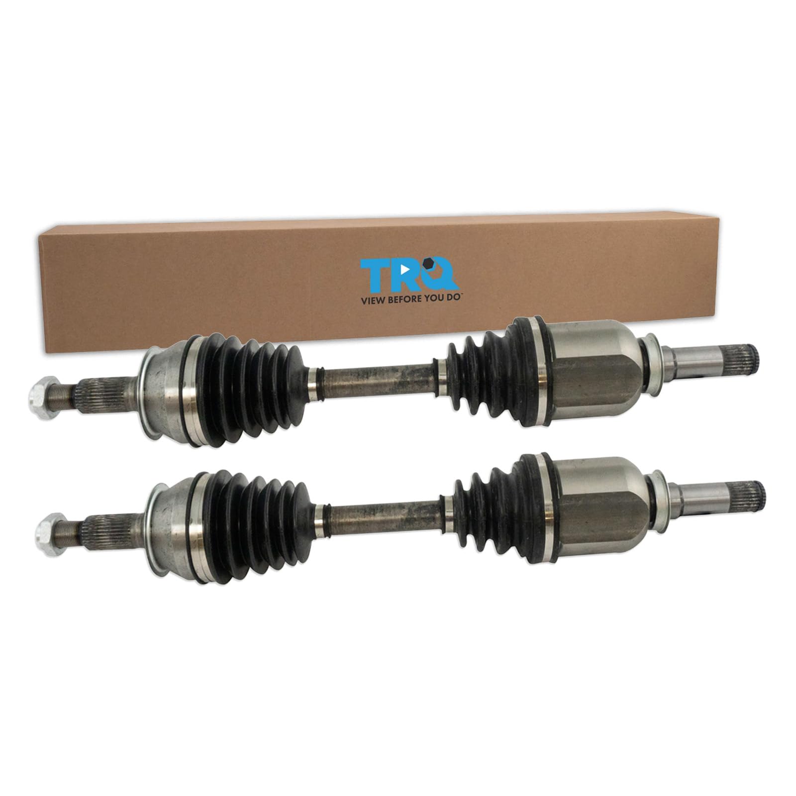 TRQ Front CV Axle Shaft Assembly Set Compatible with 2010-2016 Buick LaCrosse 2011-2017 Regal 2013-2019 Cadillac XTS 2014-2020 C