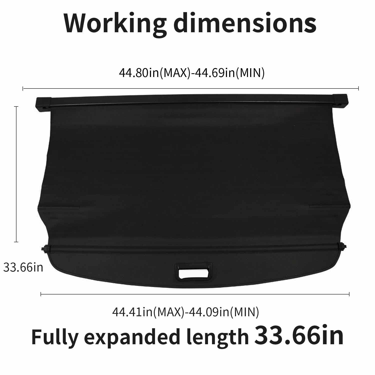 Boparauto Cargo Cover For Kia Sportage 2011 2012 2013 2014 2015 2016 Accessories Rear Black Trunk Shade Luggage Security Cover