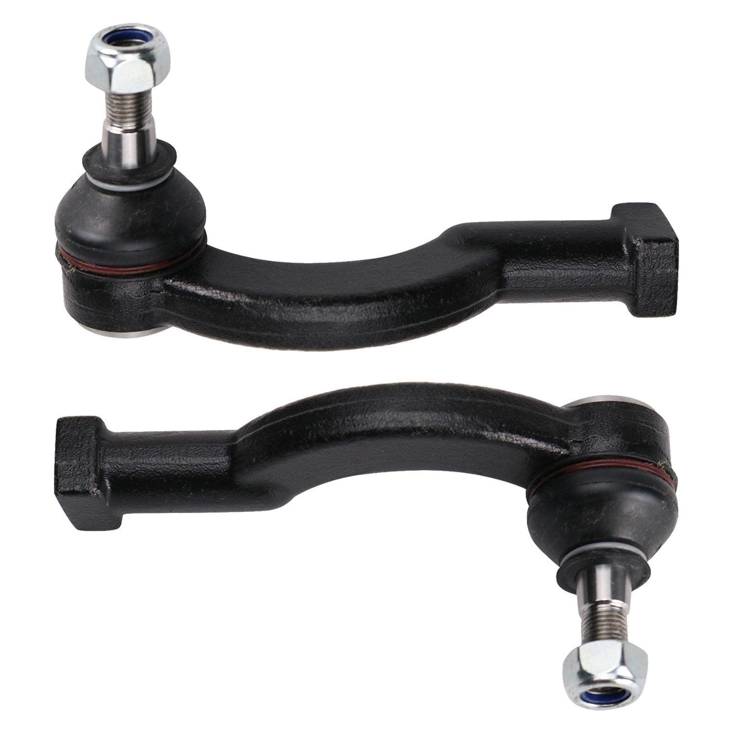 TRQ Front Outer Tie Rod Set Compatible with 2015-2019 Subaru Legacy Outback