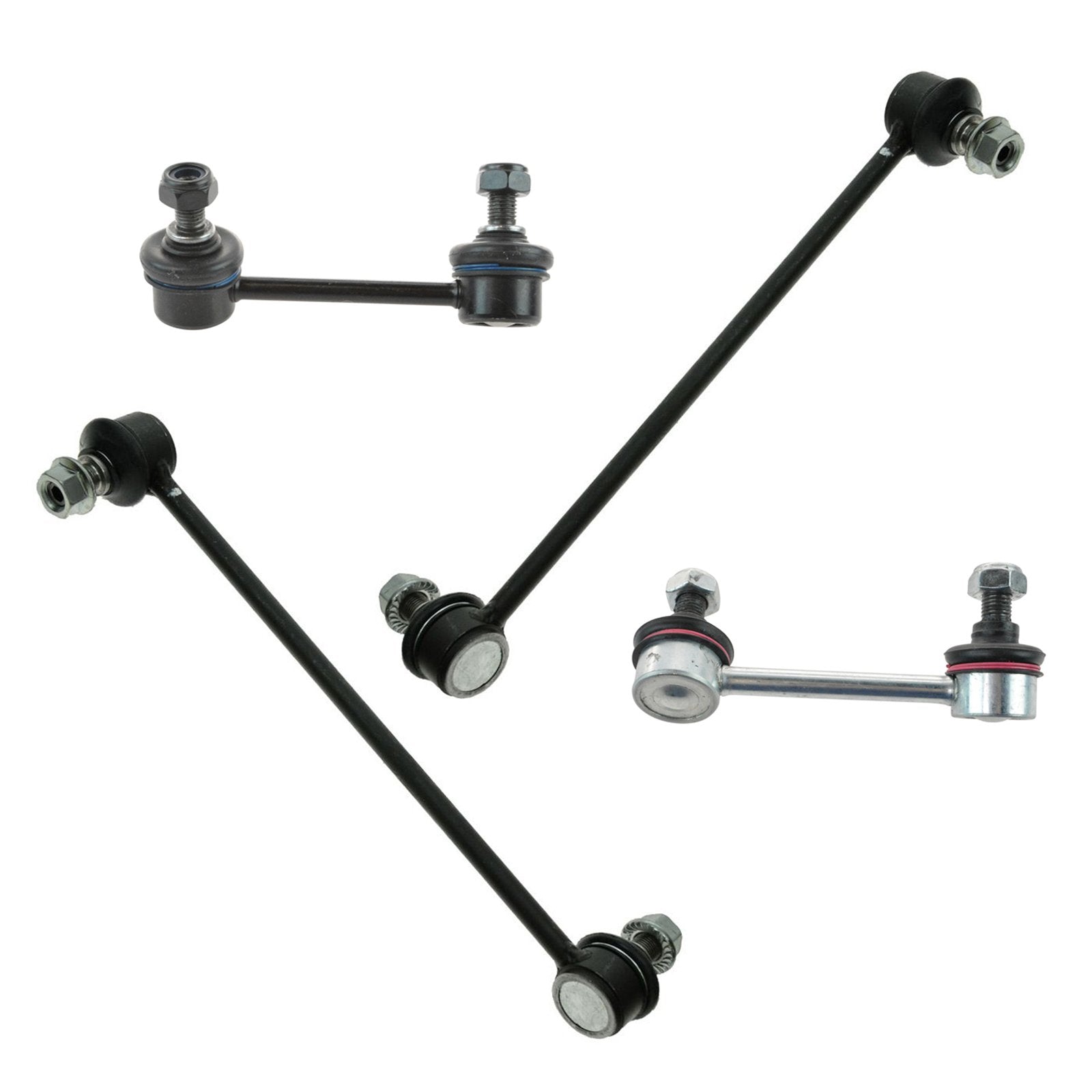 Trq Front & Rear Sway Bar Stabilizer Link Set Compatible With 2005-2010 Scion Tc