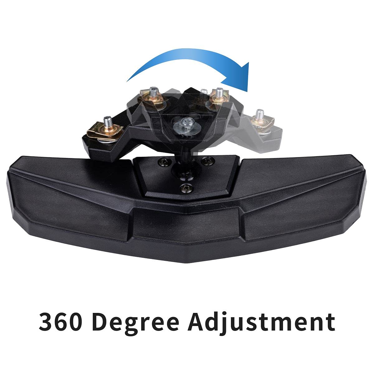 Dicater Center Rear View Mirror Compatible with Polaris RZR PRO XP / 4 / LE 2020 2021 2022 2023 High Definition Convex Rearview