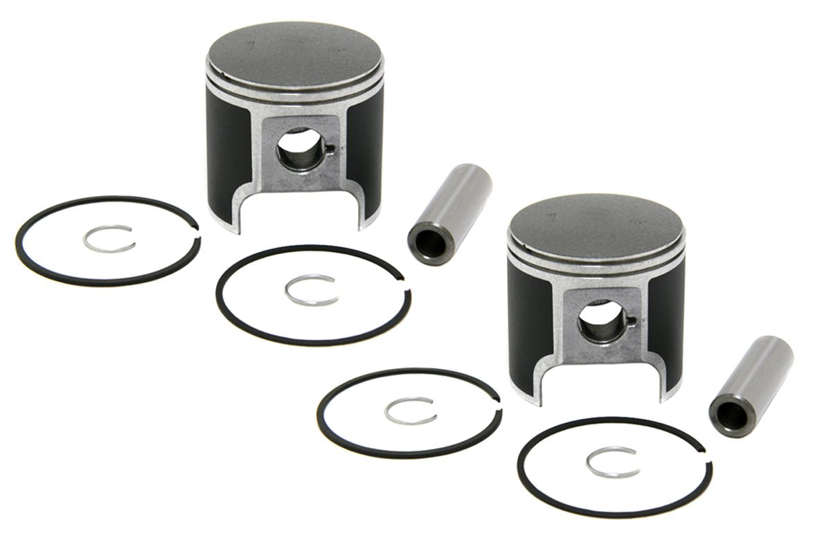 Spi, 09-752, 2 Standard Bore Piston Kits For Ski-Doo Mxz 440 F/C, Touring Le, Nordik 50 & Skandic 440F - 67.5Mm
