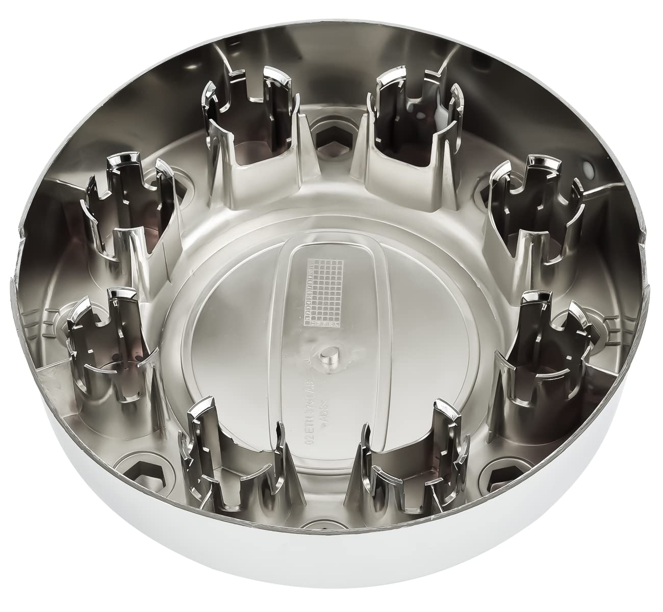 Okparz Replacement For Chrome Wheel Center Hub Cap Hubcap 2011-2018 Ram 3500 2Pcs Front 1-Ton Dually Drw Alloy Wheel