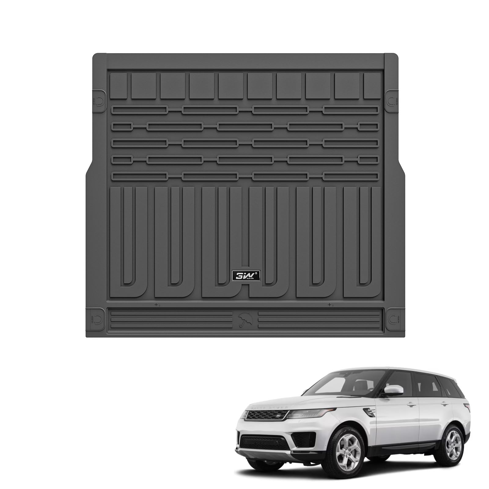 3W Cargo Liner Fit For Range Rover Sport 2023-2024 2025,Tpe All Weather Custom Fit Trunk Mat For Range Rover Sport 2023 2024 202