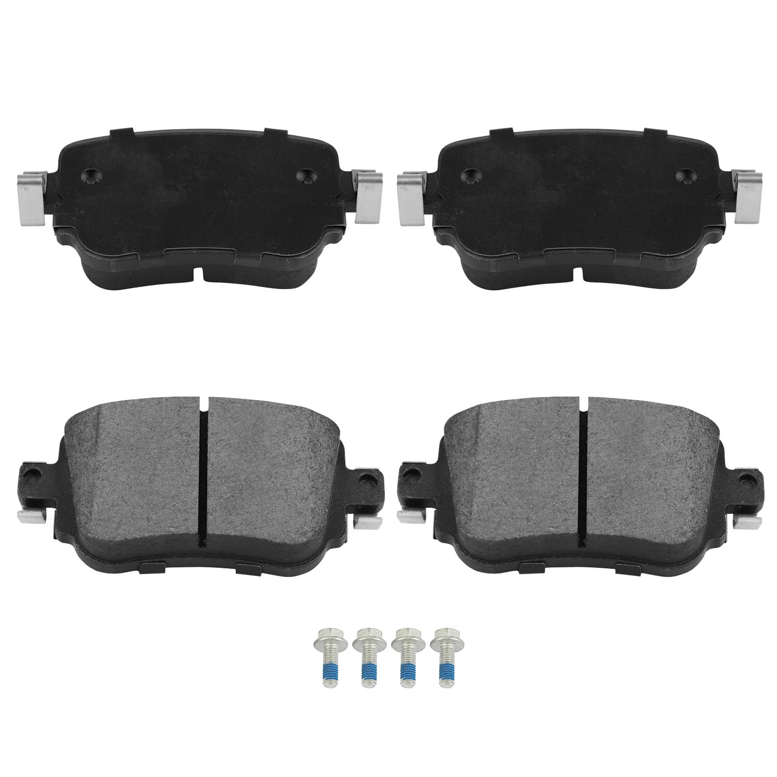 Automuto 4Pcs Rear Ceramic Disc Brake Pads Set D1779 For Audi Q3 16-18/Q3 Quattro 16-18,For Volkswagen For Golf 15-21/For Golf A