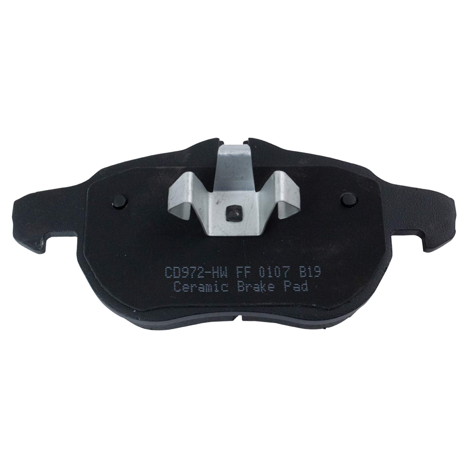 TRQ Front Brake Pads Ceramic Compatible with 2003-2011 Saab 9-3 2010-2011 9-3X
