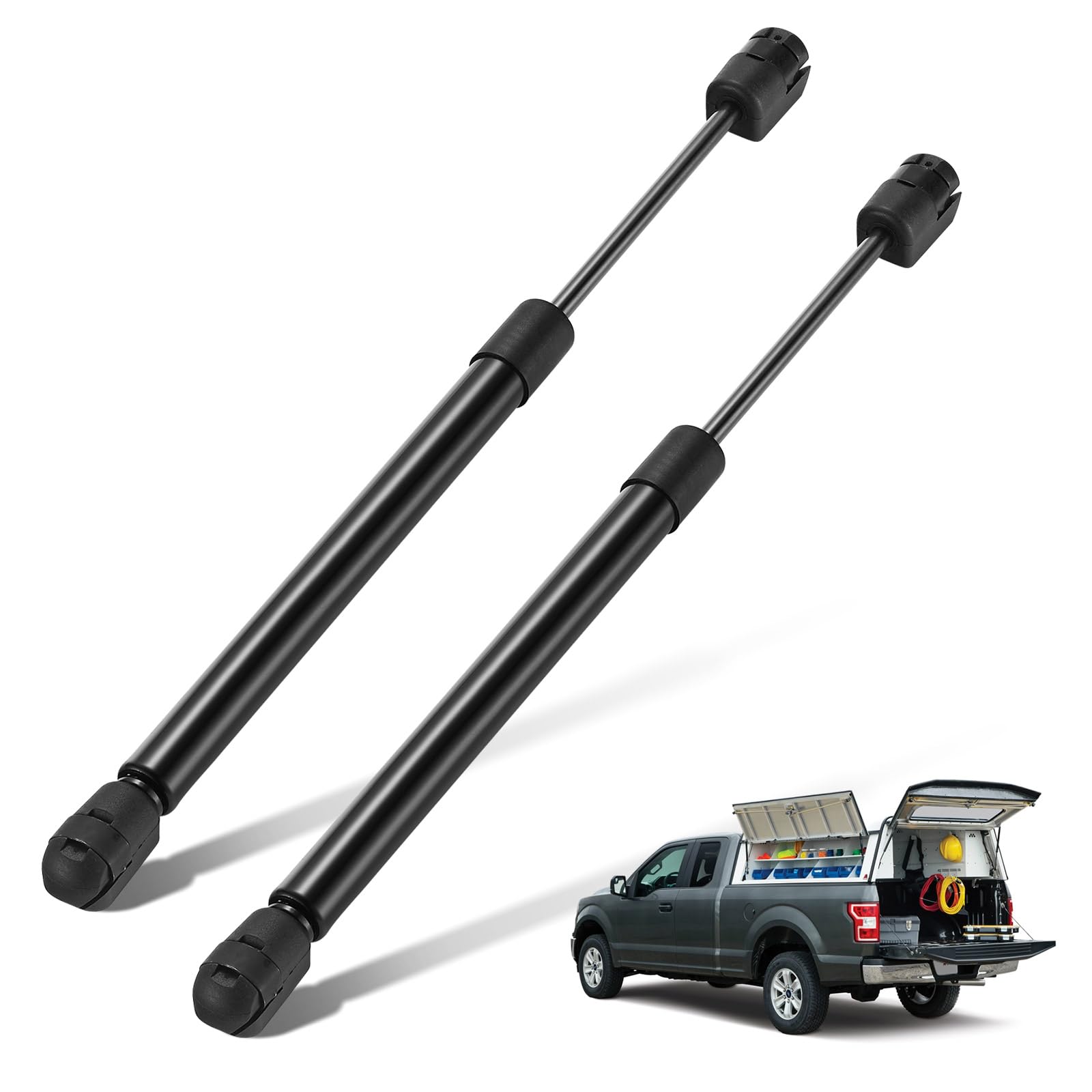 Bdfhyk C16-10788 12 Inch 35Lbs/(156N) Gas Struts Shocks For Are Leer Camper Shell Topper Rear Window, Truck Bed Cover, Cabinet L